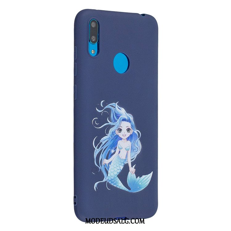 Huawei Y7 2019 Etui Cover Alt Inklusive Rød Blød Anti-fald