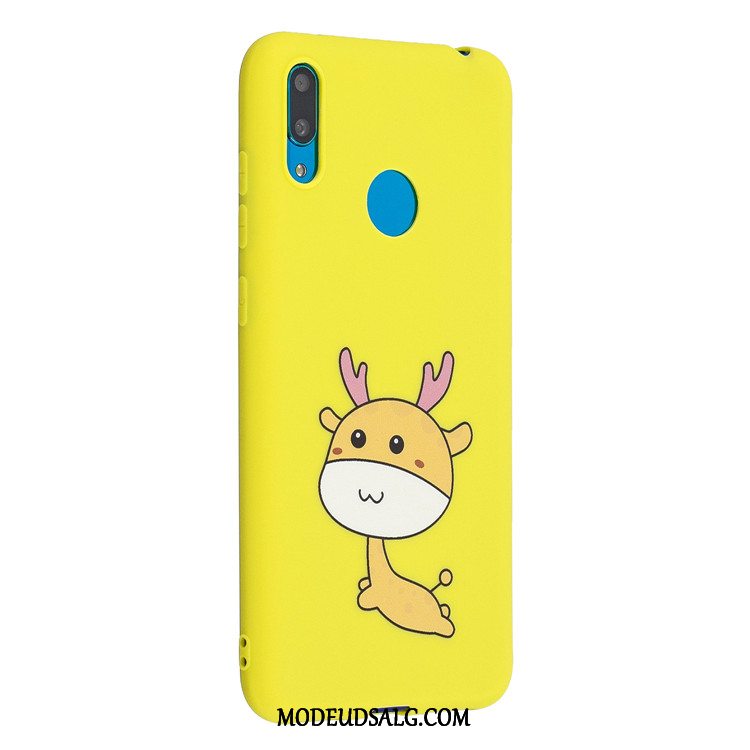 Huawei Y7 2019 Etui Cover Alt Inklusive Rød Blød Anti-fald