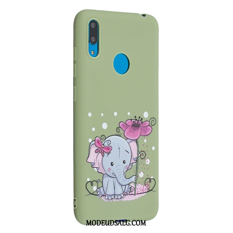 Huawei Y7 2019 Etui Cover Alt Inklusive Rød Blød Anti-fald