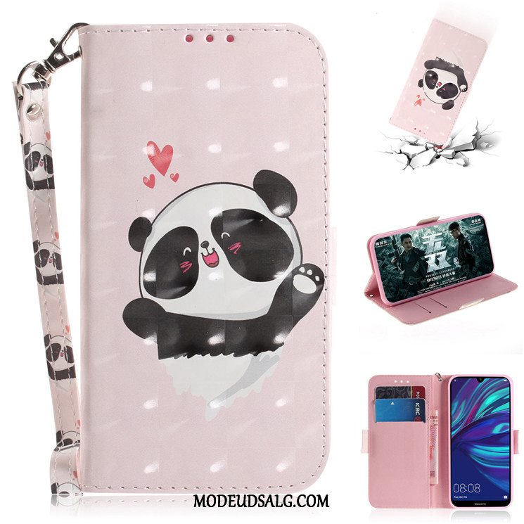 Huawei Y7 2019 Etui / Cover Beskyttelse Anti-fald Clamshell Sort