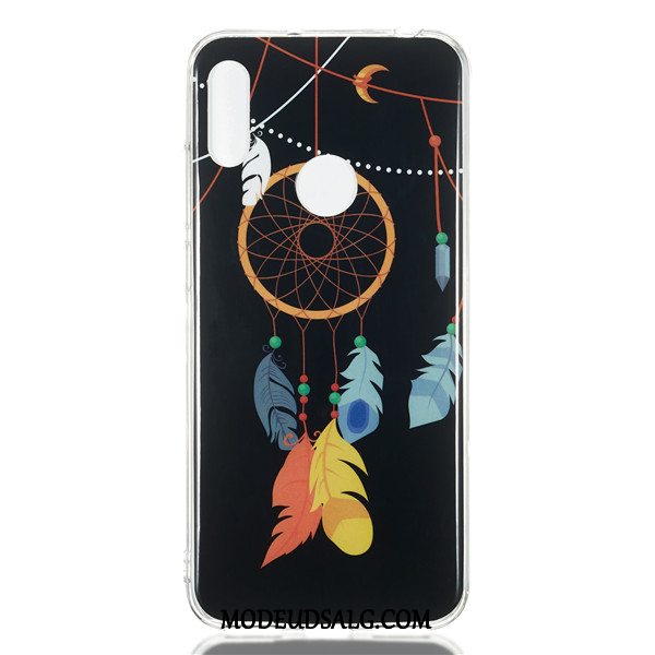 Huawei Y7 2019 Etui / Cover Lyser Hængende Ornamenter Cartoon Blød Grøn