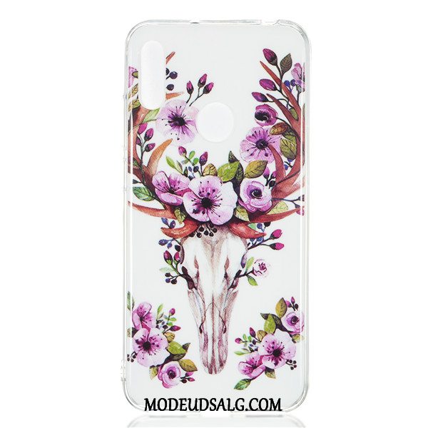 Huawei Y7 2019 Etui / Cover Lyser Hængende Ornamenter Cartoon Blød Grøn