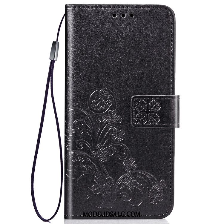 Huawei Y7 2019 Etui Folio Beskyttelse Alt Inklusive Cover Lædertaske