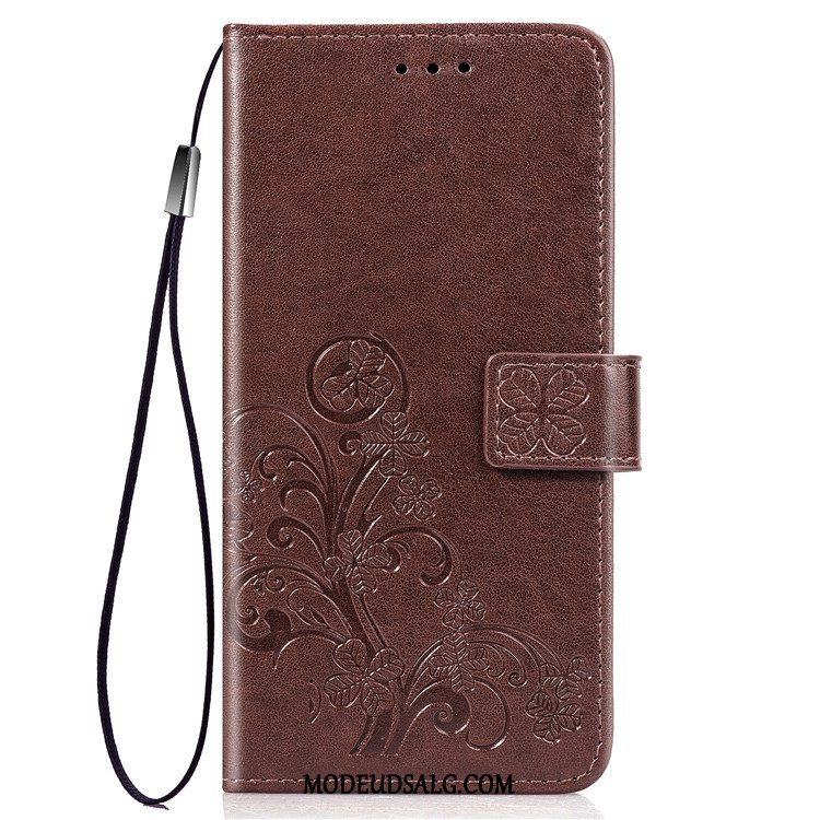 Huawei Y7 2019 Etui Folio Beskyttelse Alt Inklusive Cover Lædertaske