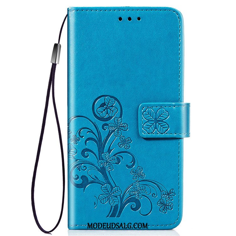 Huawei Y7 2019 Etui Folio Beskyttelse Alt Inklusive Cover Lædertaske