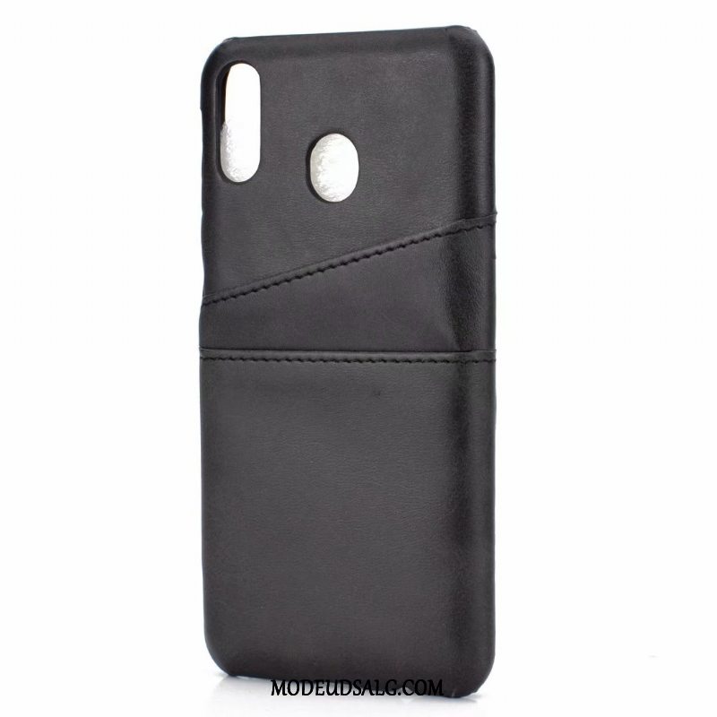 Huawei Y7 2019 Etui Gul Beskyttelse Cover Kort Business