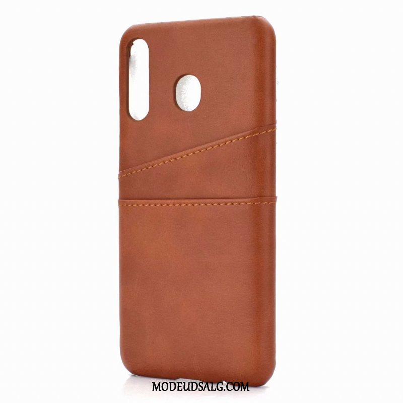 Huawei Y7 2019 Etui Gul Beskyttelse Cover Kort Business