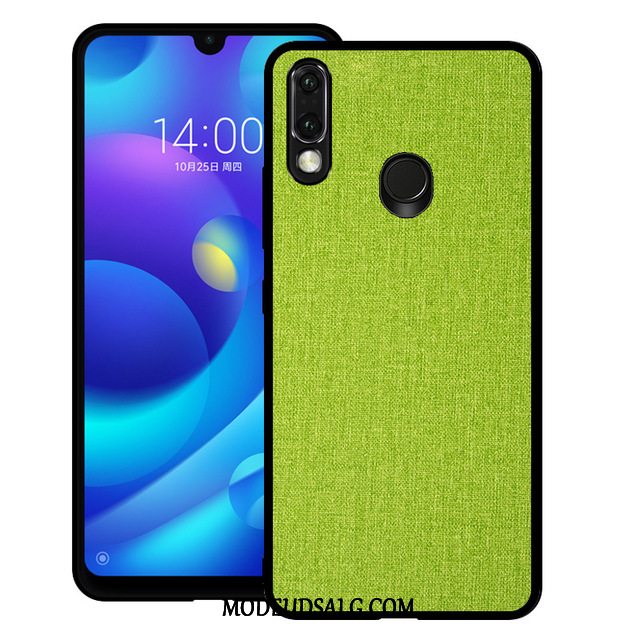 Huawei Y7 2019 Etui Hård Cover Klud Silikone Grå