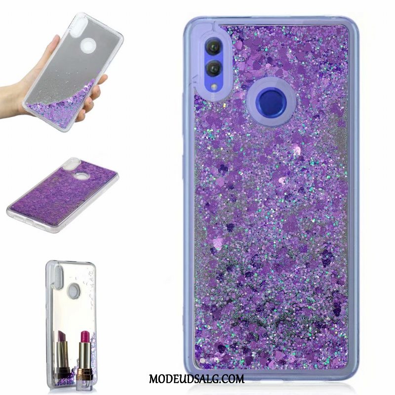 Huawei Y7 2019 Etui Quicksand Lyserød Beskyttelse Cover Alt Inklusive