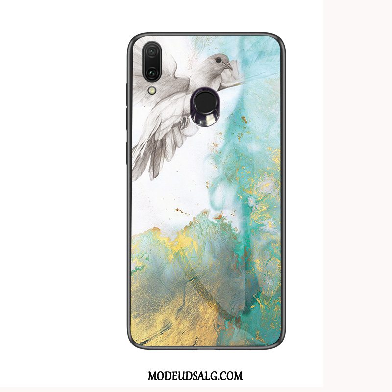 Huawei Y7 2019 Etui Rød Beskyttelse Membrane Blød Cover