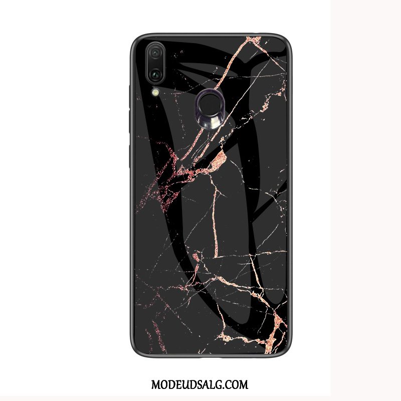 Huawei Y7 2019 Etui Rød Beskyttelse Membrane Blød Cover