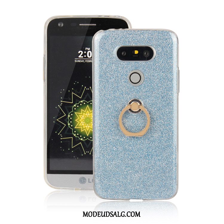 Lg G6 Etui / Cover Beskyttelse Silikone Anti-fald Guld