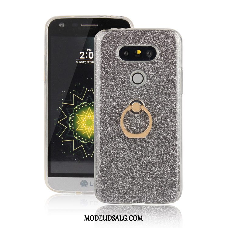 Lg G6 Etui / Cover Beskyttelse Silikone Anti-fald Guld