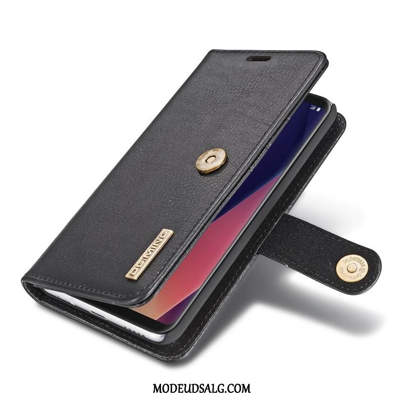 Lg G6 Etui / Cover Support Kort Beskyttelse Tegnebog Ny