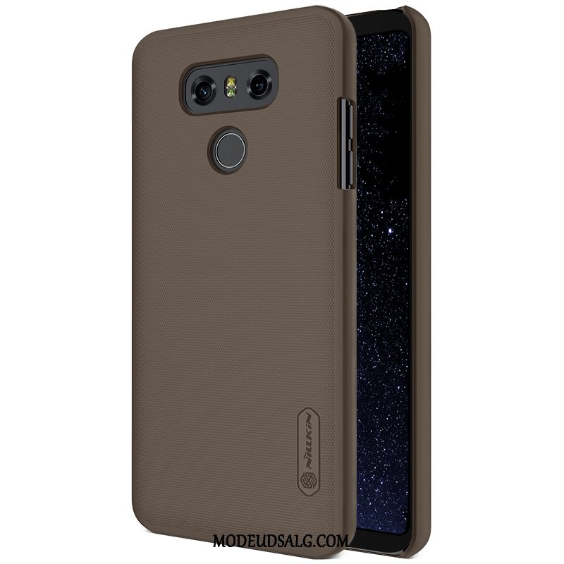 Lg G6 Etui Høj Cover Anti-fald Beskyttelse Nubuck