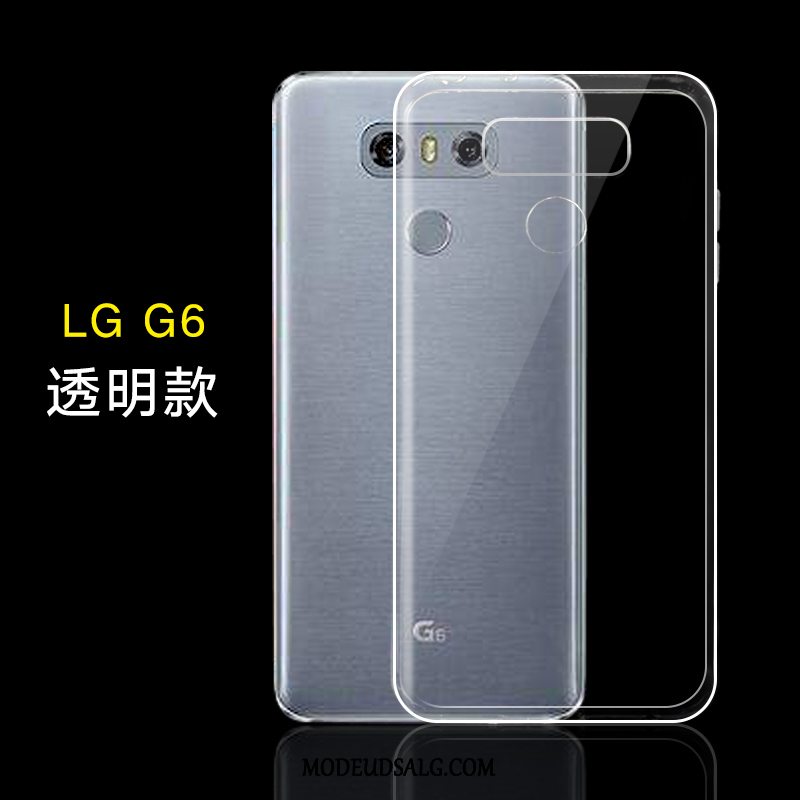 Lg G6 Etui Simple Cover Alt Inklusive Anti-fald Support