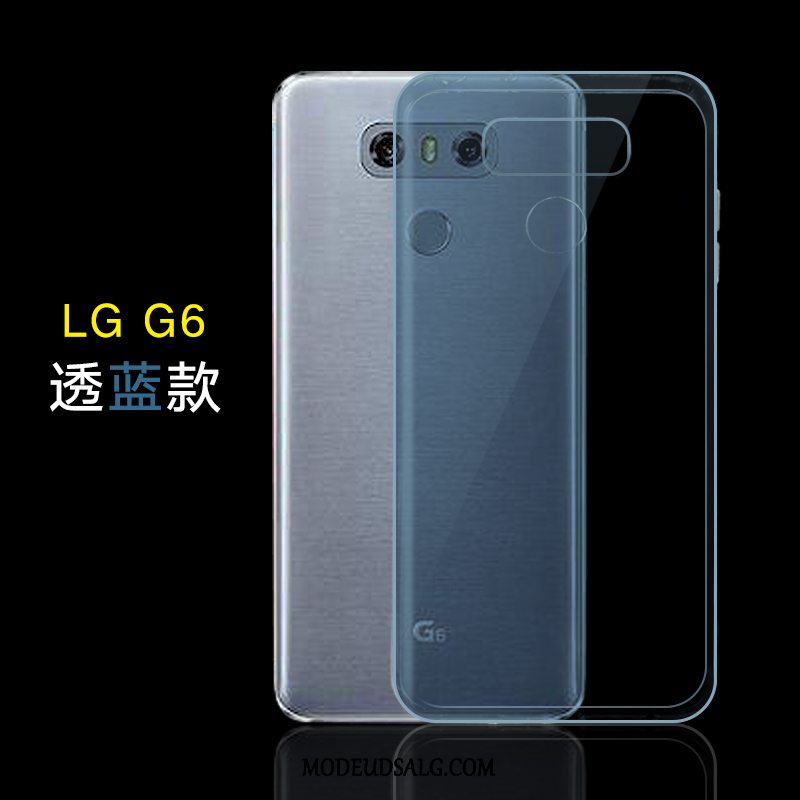 Lg G6 Etui Simple Cover Alt Inklusive Anti-fald Support