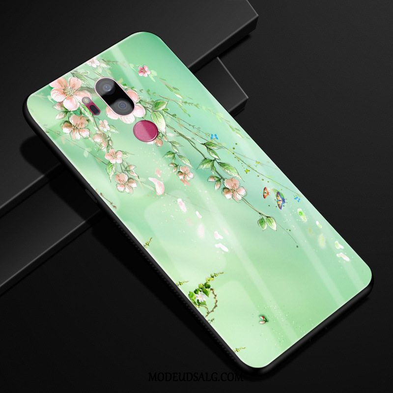 Lg G7 Thinq Etui Blå Glas Beskyttelse Frisk Kreativ