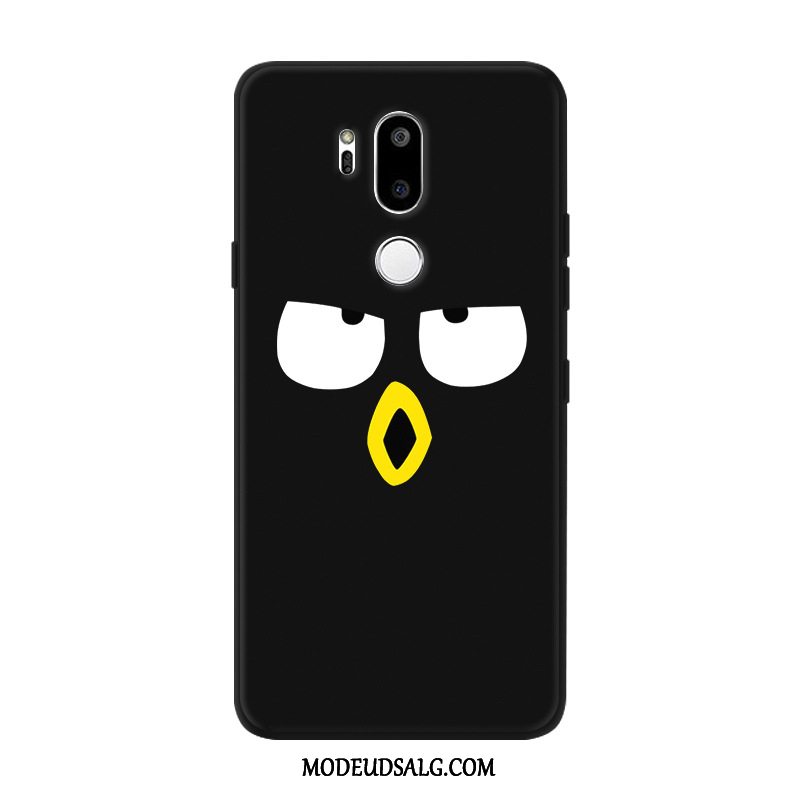 Lg G7 Thinq Etui Blød Silikone Anti-fald Lyserød Cover