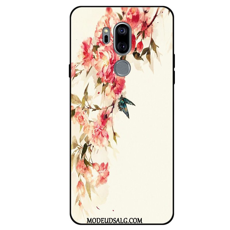 Lg G7 Thinq Etui / Cover Beskyttelse Lyserød Blød Anti-fald