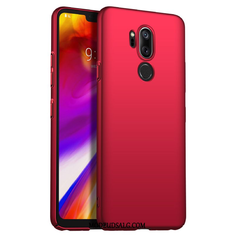 Lg G7 Thinq Etui / Cover Beskyttelse Mønster Silkeblød Solid Farve Alt Inklusive