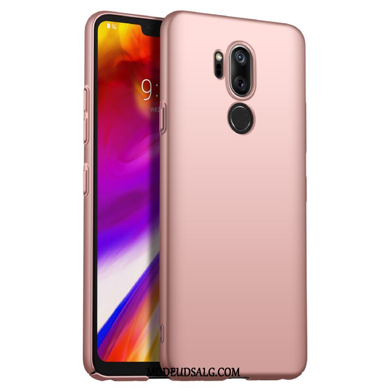 Lg G7 Thinq Etui / Cover Beskyttelse Mønster Silkeblød Solid Farve Alt Inklusive