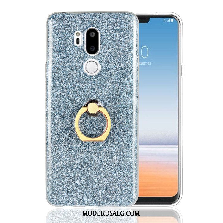 Lg G7 Thinq Etui / Cover Blå Ring Pulver Anti-fald