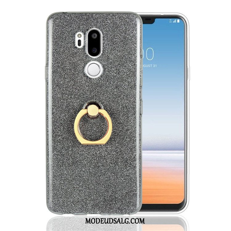 Lg G7 Thinq Etui / Cover Blå Ring Pulver Anti-fald