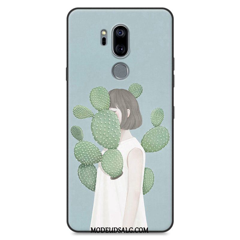 Lg G7 Thinq Etui / Cover Trend Blød Frisk Grøn