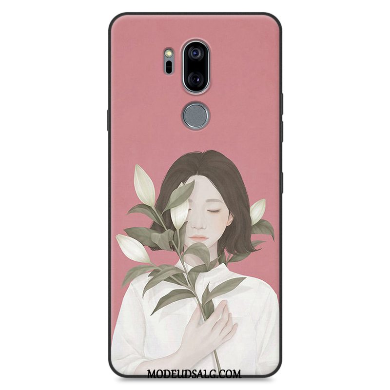 Lg G7 Thinq Etui / Cover Trend Blød Frisk Grøn