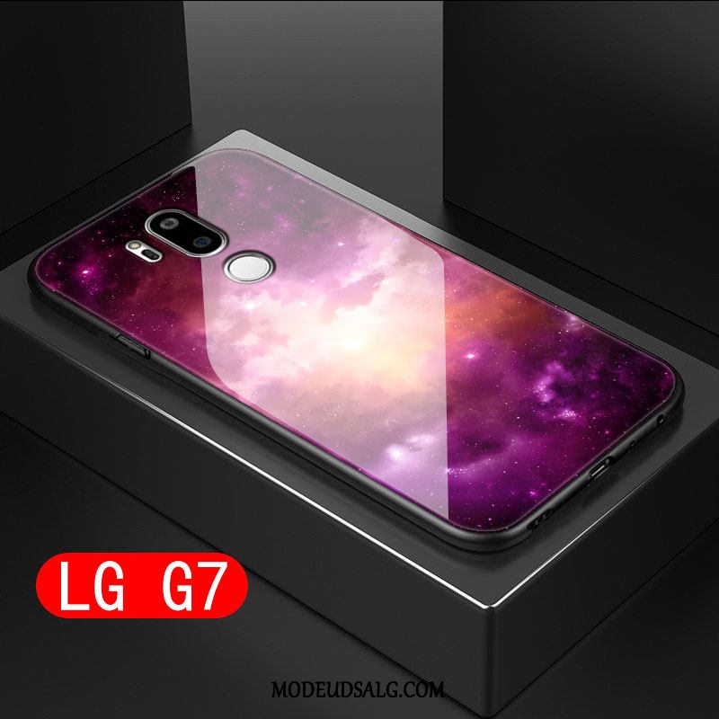 Lg G7 Thinq Etui Glas Alt Inklusive Anti-fald Blød Hård