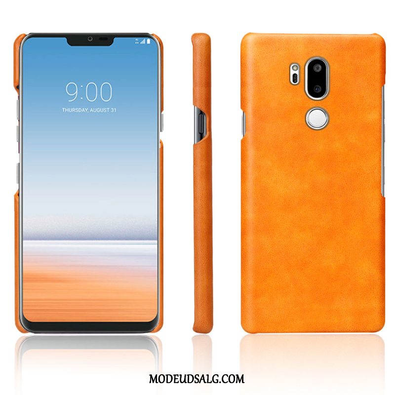 Lg G7 Thinq Etui Lædertaske Trend Beskyttelse Kort Cover