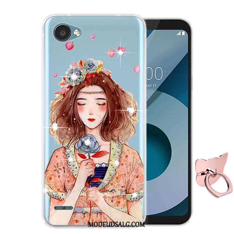 Lg Q6 Etui Cartoon Blød Beskyttelse Cover Silikone