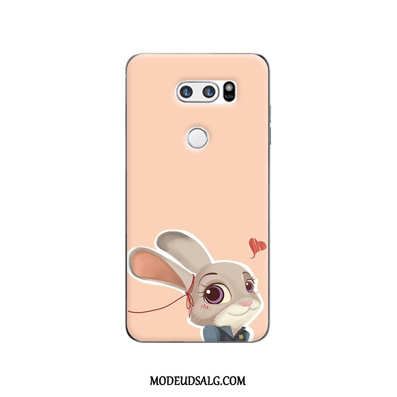 Lg V30 Etui Beskyttelse Cover Trend Anti-fald Cartoon