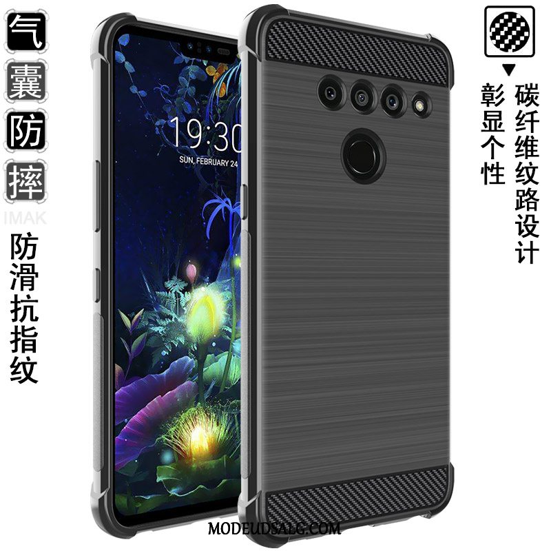 Lg V30 Etui / Cover Alt Inklusive Gasbag Gennemsigtig Beskyttelse