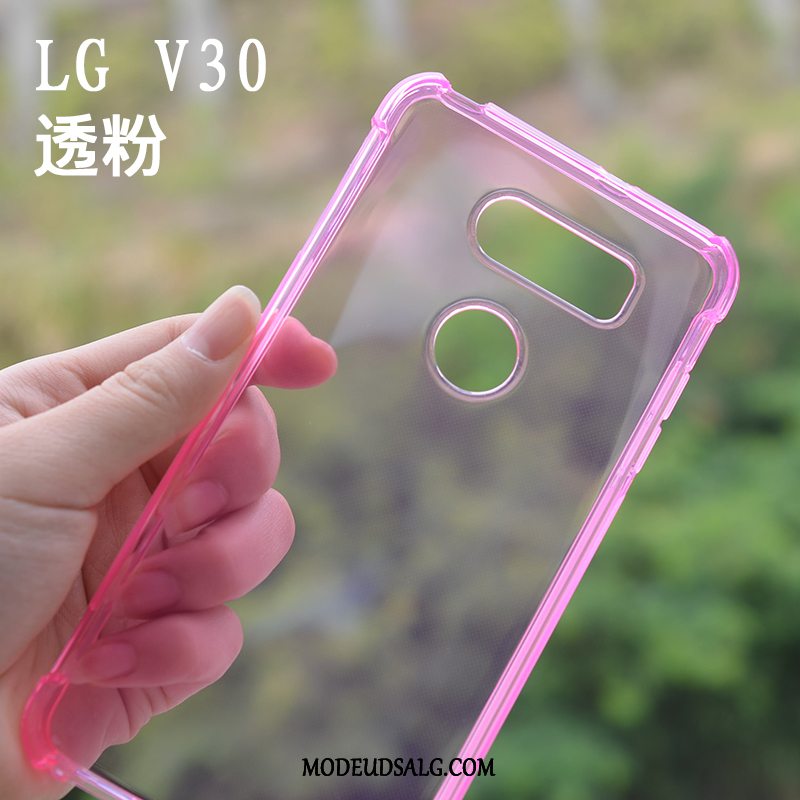 Lg V30 Etui / Cover Beskyttelse Silikone Blød Gasbag