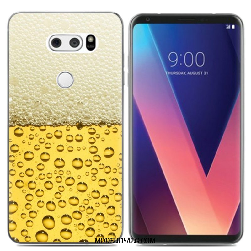 Lg V30 Etui / Cover Simple Kreativ Blød Blå Alt Inklusive