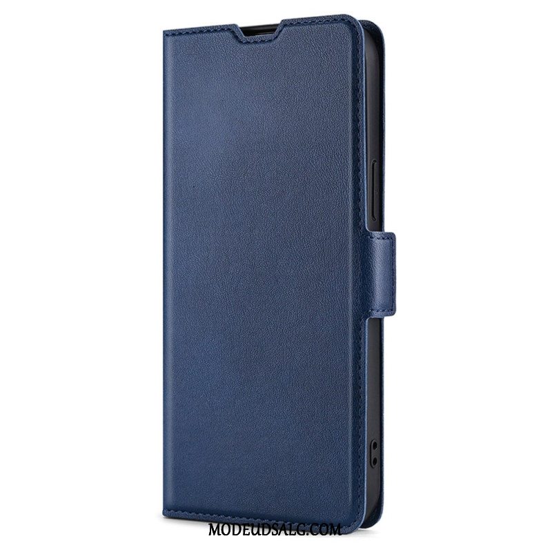 Læder Cover Huawei Nova 12s Telefon Etui Finhed