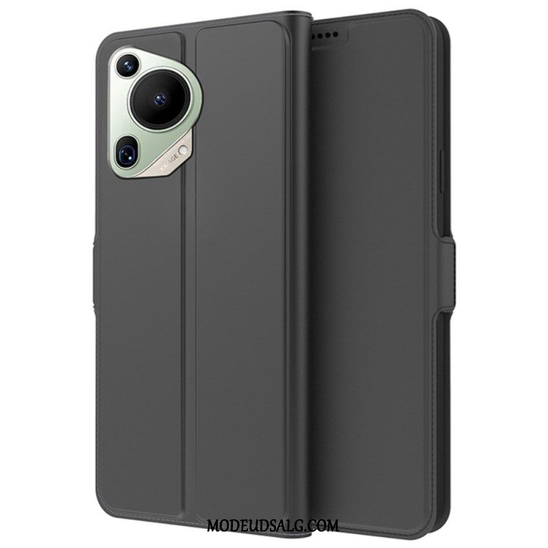 Læder Cover Huawei Pura 70 Ultra Telefon Etui Finhed