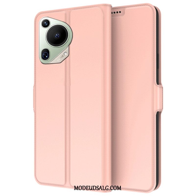 Læder Cover Huawei Pura 70 Ultra Telefon Etui Finhed