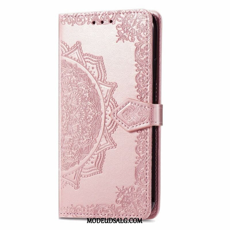 Læder Cover OnePlus Nord 2 5G Mandala Middelalder