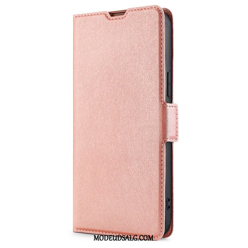 Læder Cover Oneplus 12 5g Telefon Etui Ultra Fin