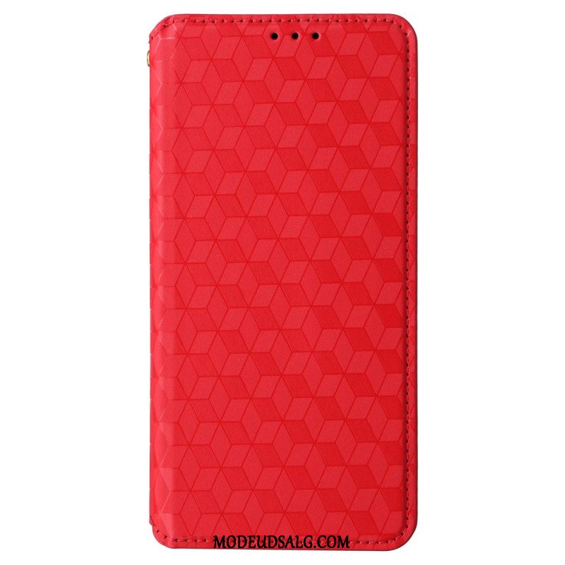 Læder Cover Oppo Reno 11 5g Telefon Etui 3d Diamanter