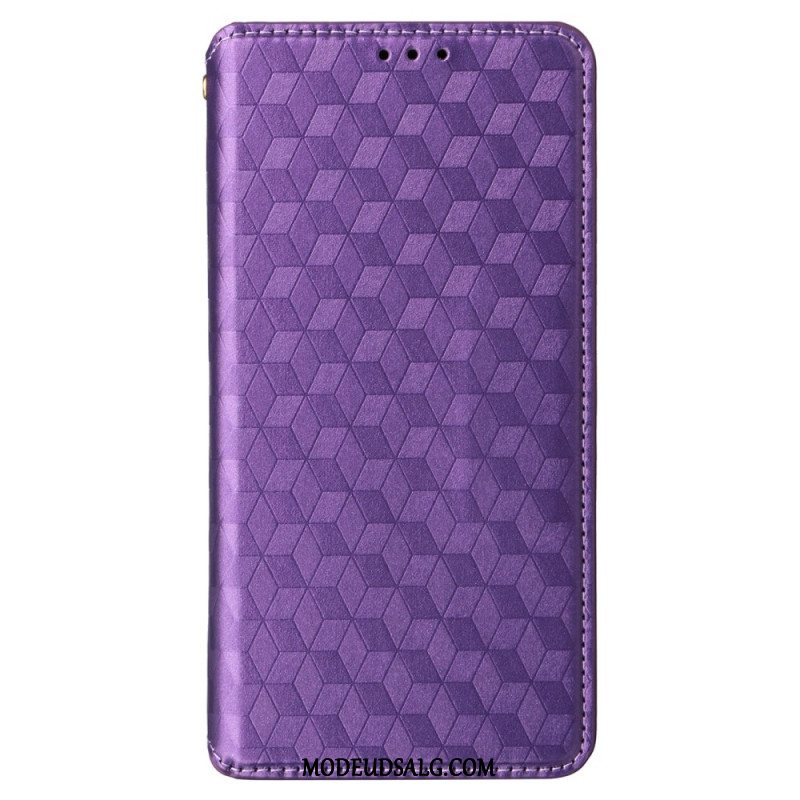 Læder Cover Oppo Reno 11 5g Telefon Etui 3d Diamanter