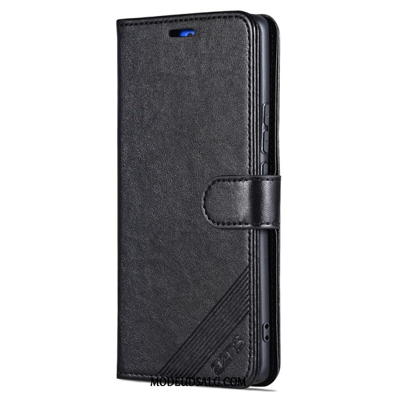 Læder Cover Oppo Reno 11 Pro 5g Telefon Etui Azns