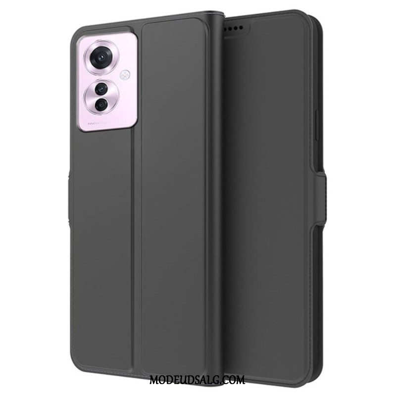 Læder Cover Oppo Reno 11f 5g Kortholder