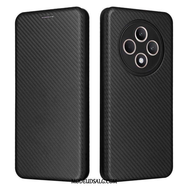 Læder Cover Oppo Reno 12f 5g Kulfiber