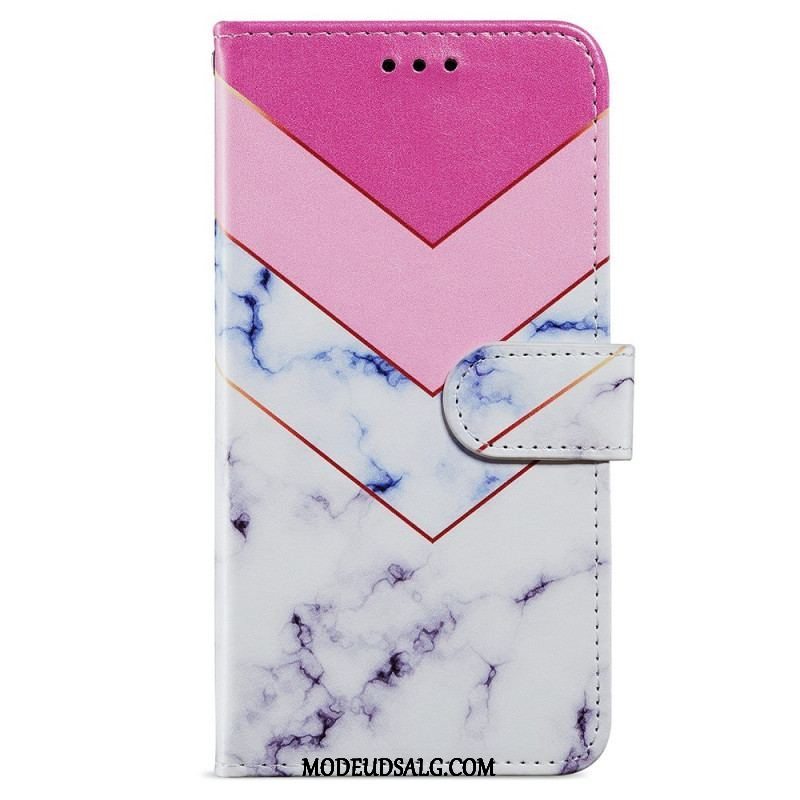 Læder Cover Samsung Galaxy A13 Intens Marmor