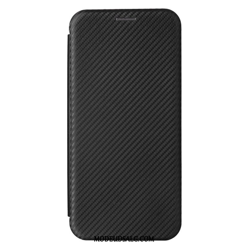 Læder Cover Samsung Galaxy A15 Klassisk Kulfiber