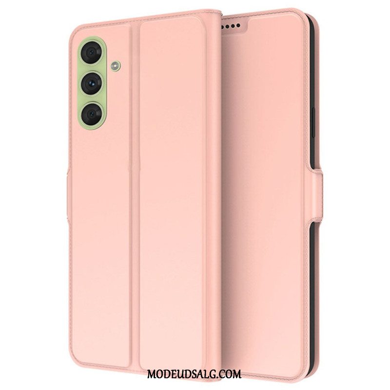 Læder Cover Samsung Galaxy A15 Telefon Etui Ultra Fin